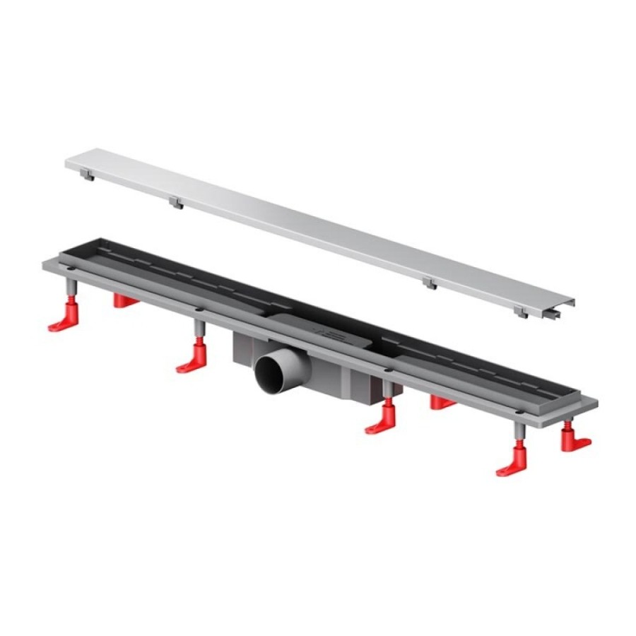 Дренажный канал Am.Pm PrimeFlow W02SC-U11-080-04SB, 80 см, под плитку, цвет хром