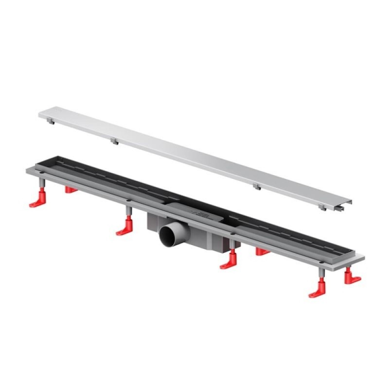 Дренажный канал Am.Pm PrimeFlow W02SC-U11-090-04SB, 90 см, под плитку, цвет хром
