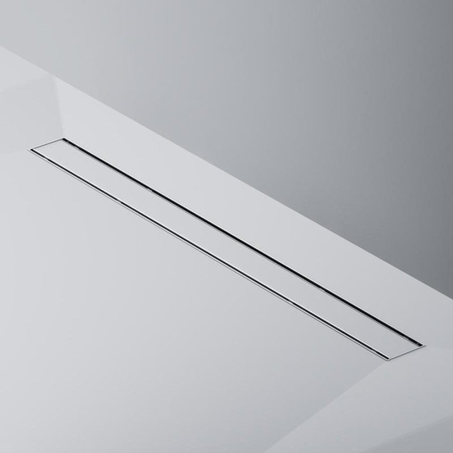 Дренажный канал Am.Pm PrimeFlow W02SC-U11-090-04SB, 90 см, под плитку, цвет хром