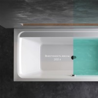 Акриловая ванна Am.Pm Inspire 2.0 W52A-180-080W-A, 180 x 80 см
