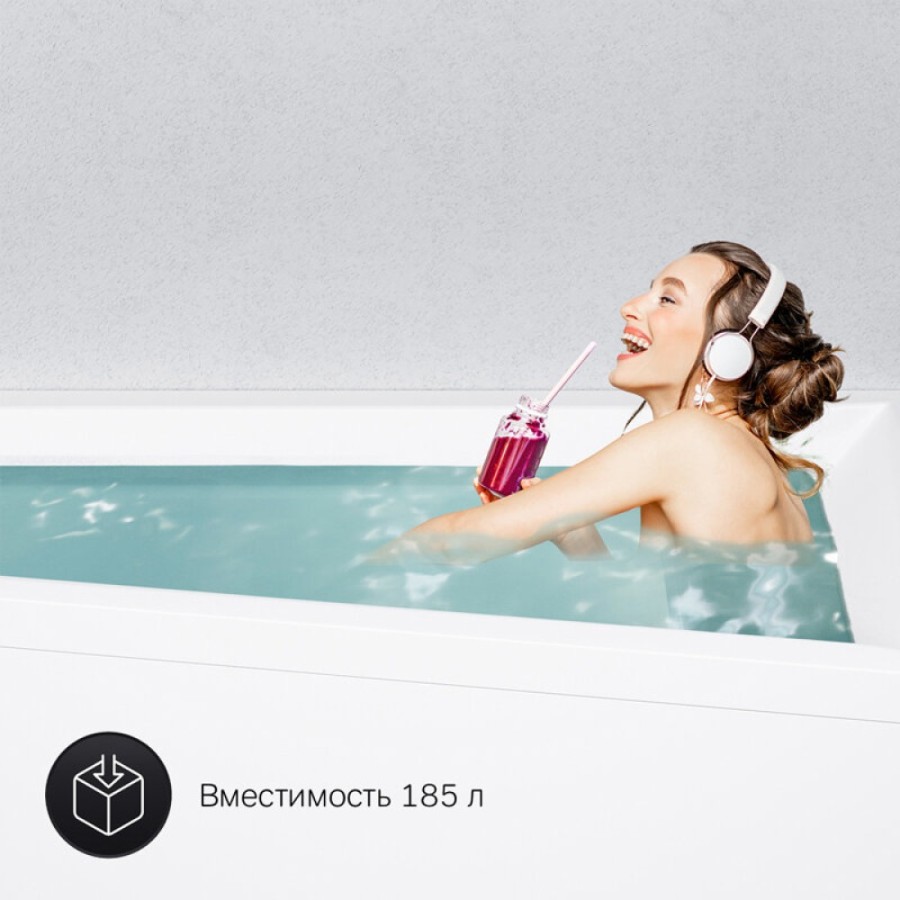 Ванна акриловая Am.Pm Spirit W72A-160R100W-A2, 160 x 100 см, правосторонняя