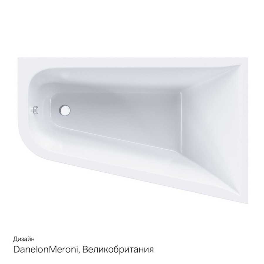 Ванна акриловая Am.Pm Spirit W72A-160R100W-A2, 160 x 100 см, правосторонняя