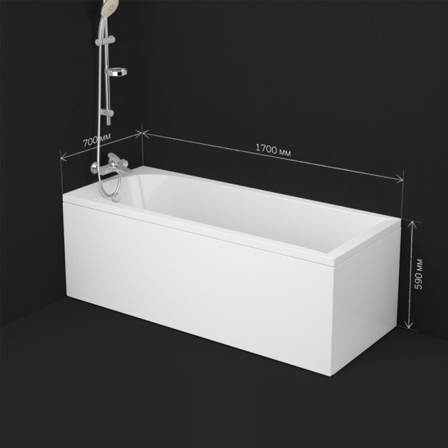 Ванна акриловая Am.Pm Spirit 170x70 W72A-170-070W-A2 белая