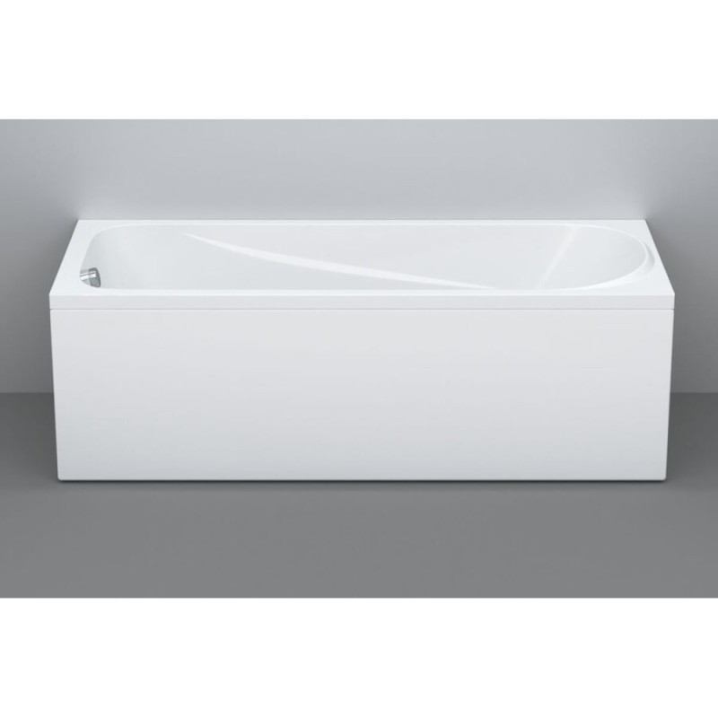 Ванна акриловая Am.Pm Sense W75A-150-070W-KL, 150 х 70 см, с каркасом и сливом-переливом