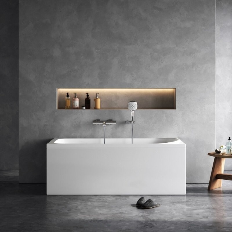 Акриловая ванна AM.PM Sense W76A-160-070W-A, 160 х 70 см, цвет белый
