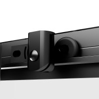 Душевой уголок Am.Pm Sense W76G-403-9090-BT, 90 x 90 см, стекло прозрачное, профиль черный матовый