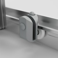 Душевой уголок Am.Pm Sense W76G-403-9090-MT, 90 x 90 см, стекло прозрачное, профиль хром матовый
