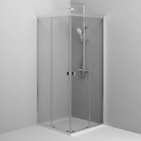 Душевой уголок Am.Pm Sense W76G-403-9090-MT, 90 x 90 см, стекло прозрачное, профиль хром матовый