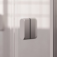 Душевой уголок Am.Pm Sense W76G-403-9090-MT, 90 x 90 см, стекло прозрачное, профиль хром матовый