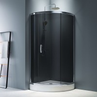 Душевой уголок Am.Pm Like W83UG-315-090CG, 90 x 90 см, стекло тонированное, профиль хром