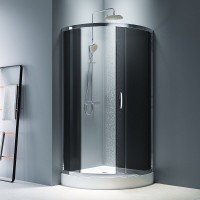Душевой уголок Am.Pm Like W83UG-315-090CG, 90 x 90 см, стекло тонированное, профиль хром