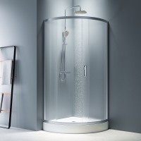 Душевой уголок Am.Pm Like W83UG-315-090MT, 90 x 90 см, стекло прозрачное, профиль хром