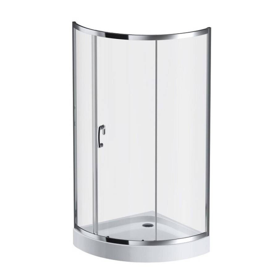 Душевой уголок Am.Pm Like W83UG-315-090MT, 90 x 90 см, стекло прозрачное, профиль хром