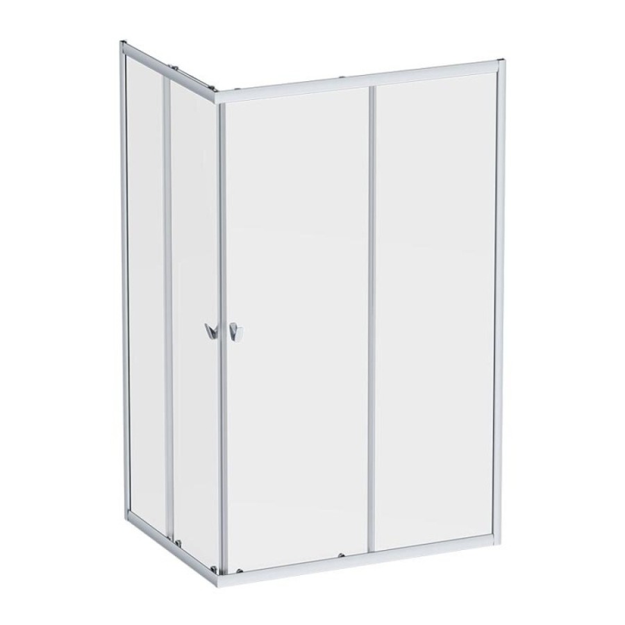 Душевой уголок Am.Pm Sunny W87G-403-12090-MT, 120 x 90 см, стекло прозрачное, профиль хром матовый
