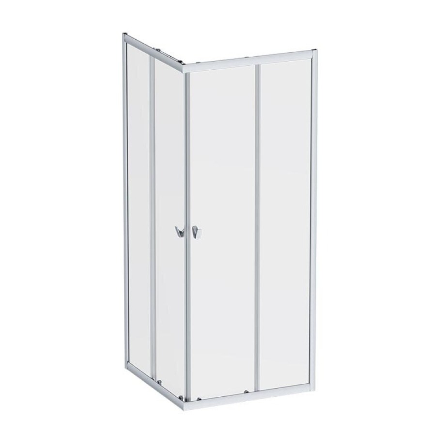 Душевой уголок Am.Pm Sunny W87G-403-8080-MT, 80 x 80 см, стекло прозрачное, профиль хром матовый