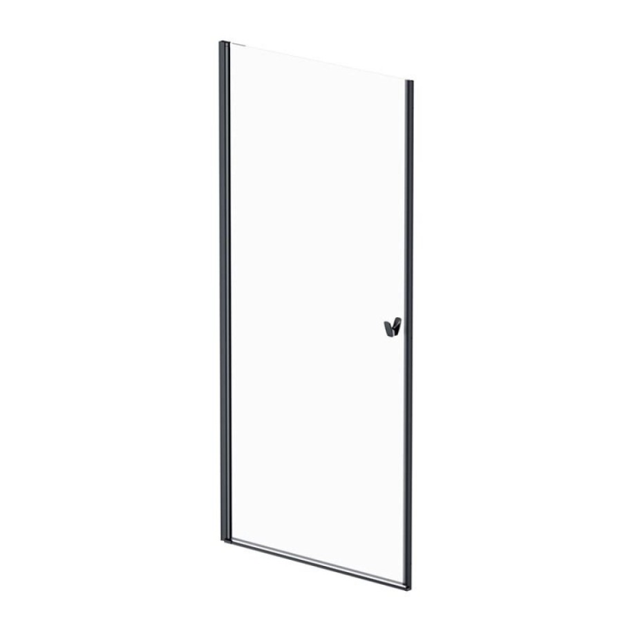 Душевая дверь в нишу Am.Pm Sunny W87G-90-1P-BT, 90 см, стекло прозрачное, профиль черный матовый