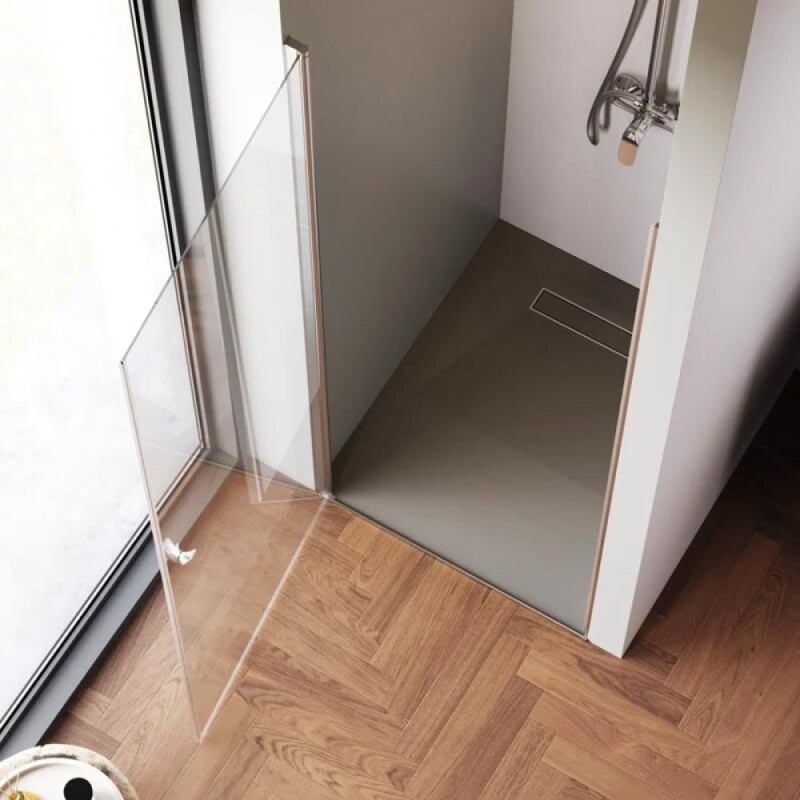 Душевая дверь в нишу Am.Pm Sunny W87G-90-1P-MT, 90 см, стекло прозрачное, профиль хром матовый