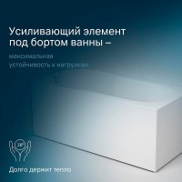 Ванна акриловая Am.Pm X-Joy W88A-150-070W-A 150 х 70 см