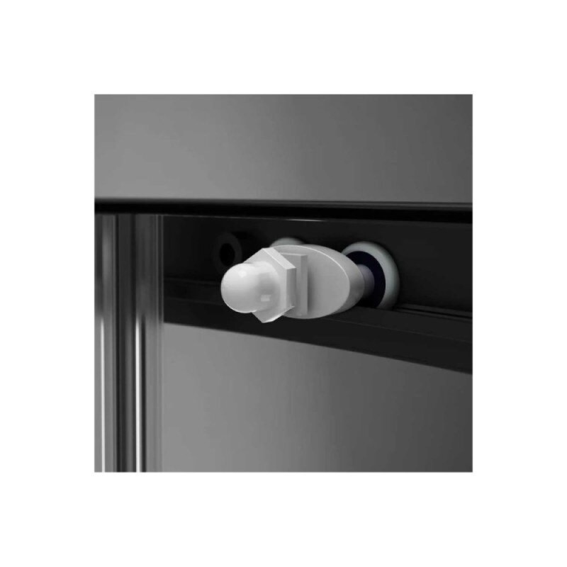 Душевой уголок Am.Pm X-Joy Twin Slide с поддоном, 80 x 80 см, стекло прозрачное, профиль черный матовый, W88E-205-080BT64
