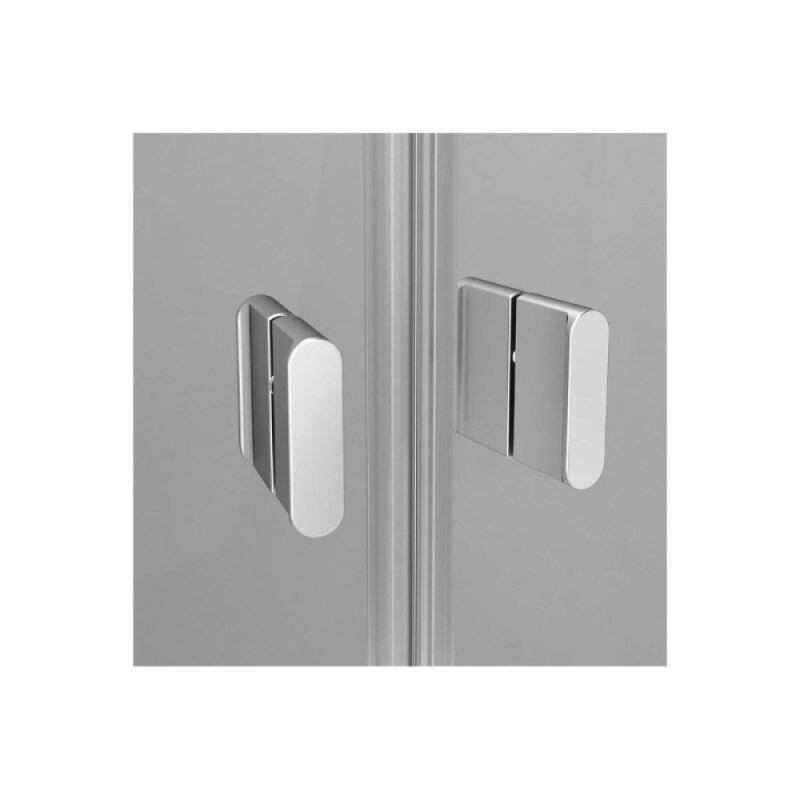 Душевой уголок Am.Pm X-Joy Twin Slide с поддоном, 80 x 80 см, стекло прозрачное, профиль хром матовый, W88E-205-080MT64