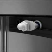 Душевой уголок Am.Pm X-Joy Twin Slide, 90 x 90 x 195 см, профиль черный матовый, стекло прозрачное, без поддона, W88E-205-090BT64