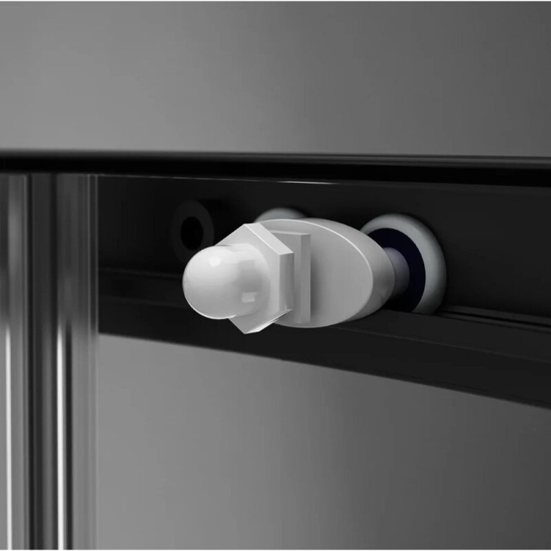Душевой уголок Am.Pm X-Joy Twin Slide, 90 x 90 x 195 см, профиль черный матовый, стекло прозрачное, без поддона, W88E-205-090BT64