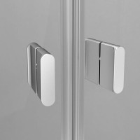 Душевой уголок Am.Pm X-Joy Twin Slide, 90 x 90 см, профиль хром матовый, стекло прозрачное, c поддоном, W88E-205-090MT64