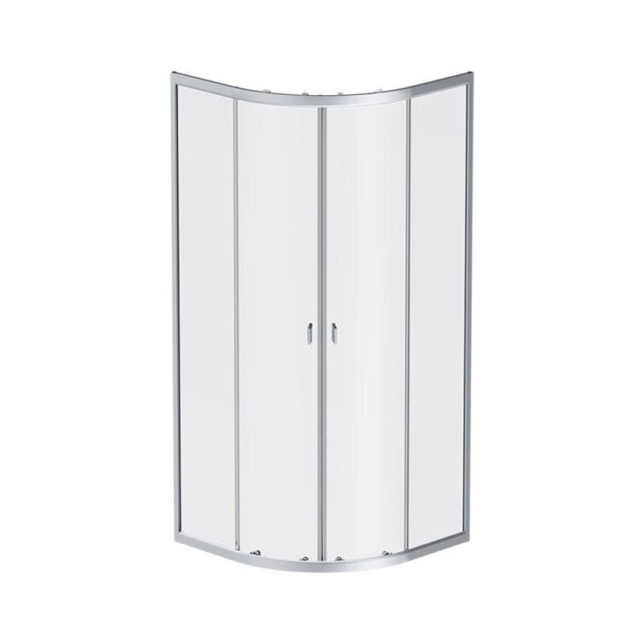 Душевой уголок Am.Pm X-Joy Twin Slide, 80 x 80 см, стекло прозрачное, профиль хром матовый, W88G-205-080MT64