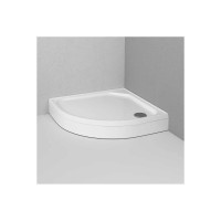 Душевой поддон Am.Pm X-Joy W88T-205-080W64 Twin Slide 80 х 80 см, четверть круга, цвет белый