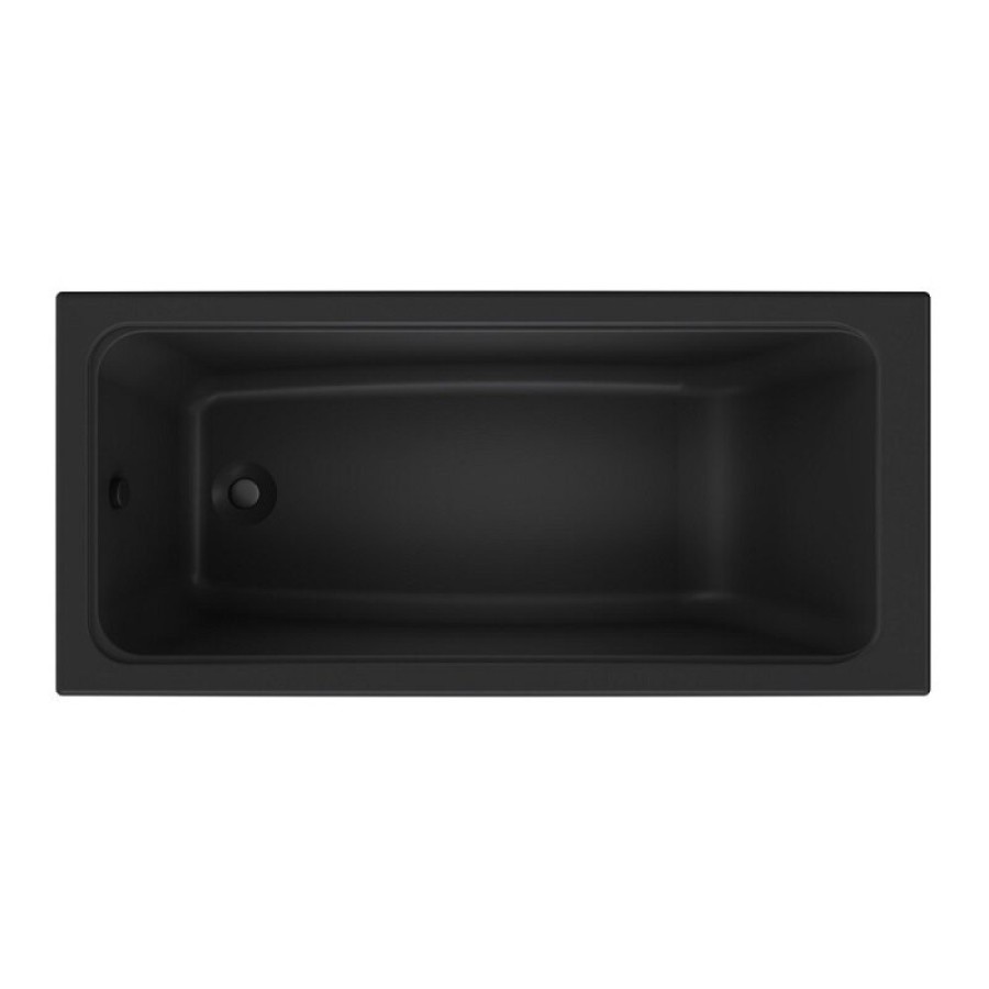 Акриловая ванна Am.Pm Gem 150 x 70 см, цвет черный матовый, W90A-150-070B-A