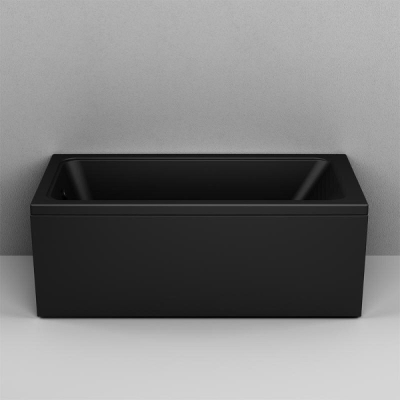 Акриловая ванна Am.Pm Gem 150 x 70 см, цвет черный матовый, W90A-150-070B-A