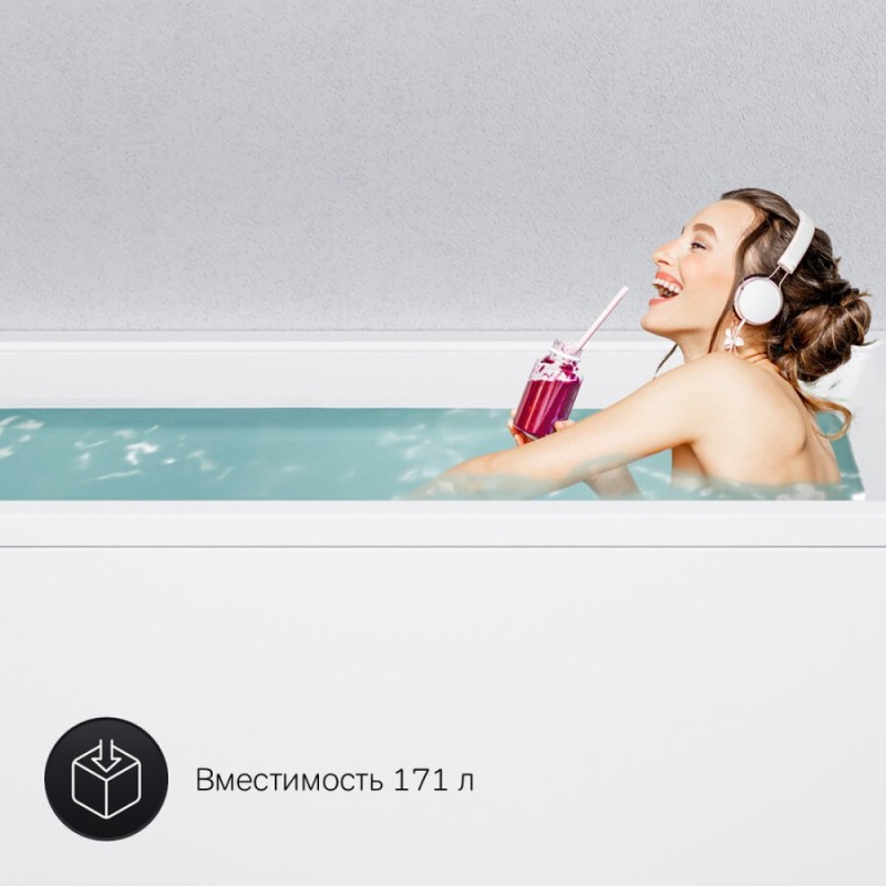 Ванна акриловая Am.Pm Gem 170 x 70 см W90A-170-070W-A1 белая