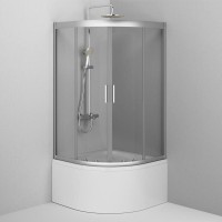 Душевой уголок Am.Pm Gem Deep W90G-401A090WT 90 х 90 см, стекло прозрачное