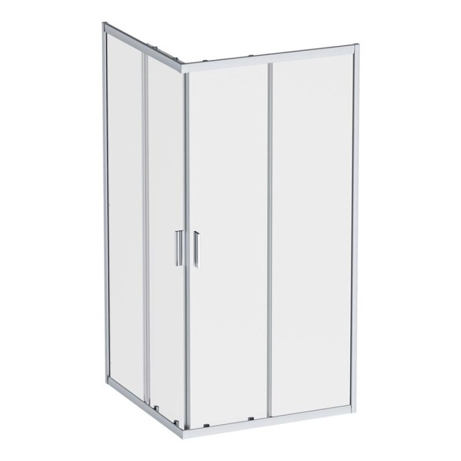 Душевой уголок Am.Pm Gem W90G-403-100100-MT, 100 x 100 см, стекло прозрачное, профиль хром матовый