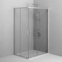 Душевой уголок Am.Pm Gem W90G-403-120290-MT, 120 x 90 см, стекло прозрачное, профиль хром матовый