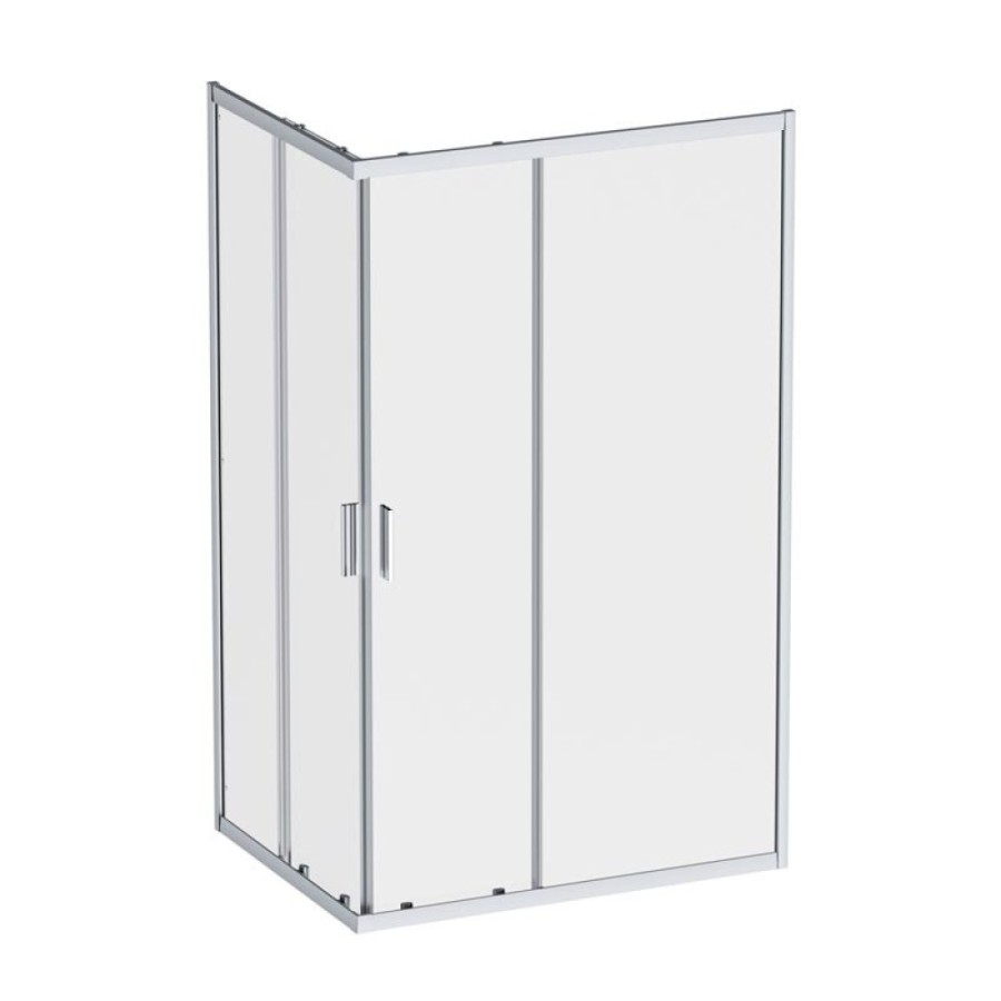 Душевой уголок Am.Pm Gem W90G-403-120290-MT, 120 x 90 см, стекло прозрачное, профиль хром матовый