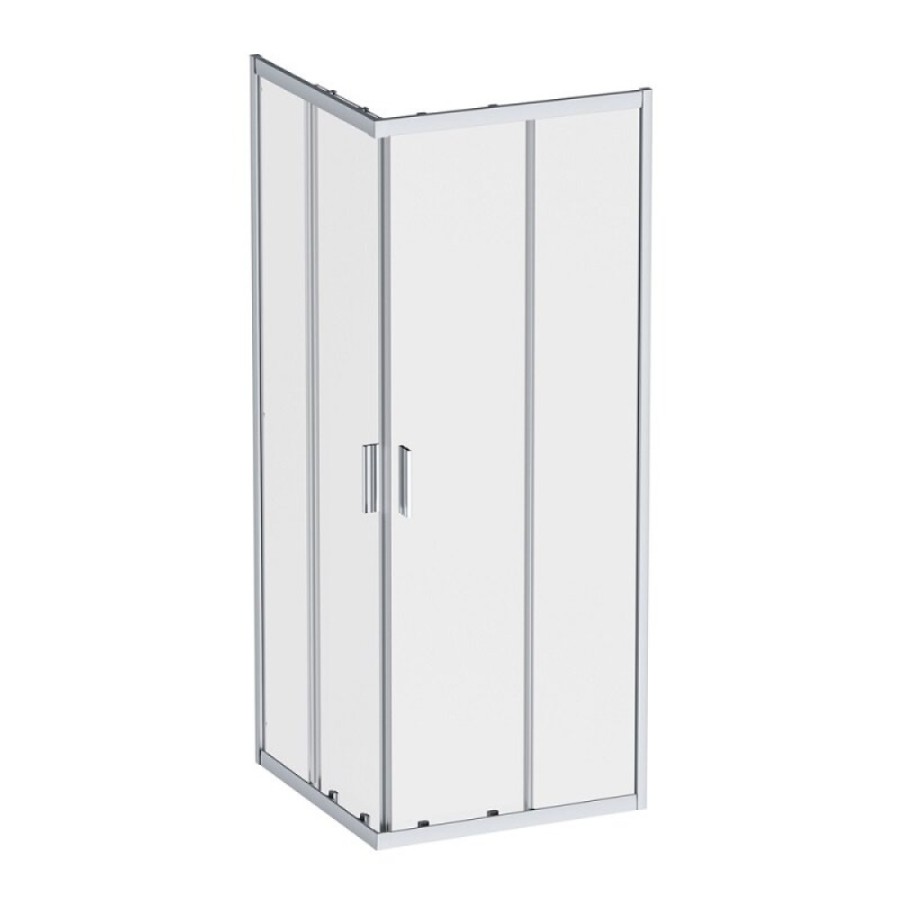 Душевой уголок Am.Pm Gem W90G-403-8080-MT, 80 x 80 см, стекло прозрачное, профиль хром матовый