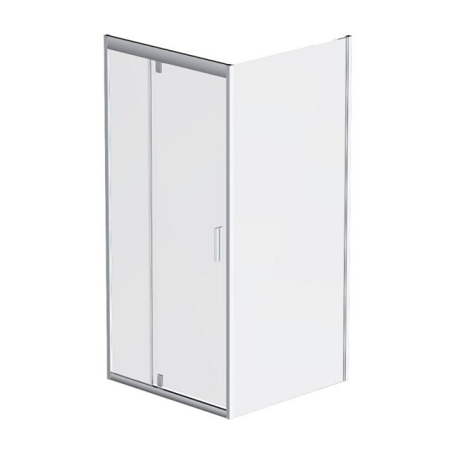 Душевой уголок Am.Pm Gem W90G-404-090MT, 90 x 90 см, стекло прозрачное, профиль хром