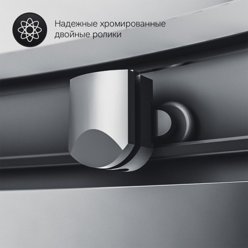 Душевой уголок Am.Pm Gem 120 х 90 см, профиль черный матовый, стекло прозрачное, W90G-404-120290-BT