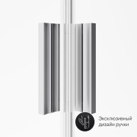 Душевой уголок Am.Pm Gem Twin Slide, 120 х 90 см, профиль матовый хром, стекло прозрачное, W90G-404-120290-MT