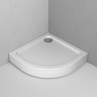 Поддон для душа Am.Pm Gem 80 х 80 см, W90T-401-080W, с сифоном