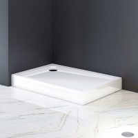 Душевой поддон Am.Pm Gem 120 x 80см, с сифоном, белый, W90T-404-12080W