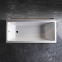 Акриловая ванна Am.Pm Gem 180 x 80 см, белый, W93A-180-080W-A