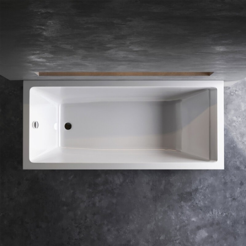 Акриловая ванна Am.Pm Gem 180 x 80 см, белый, W93A-180-080W-A