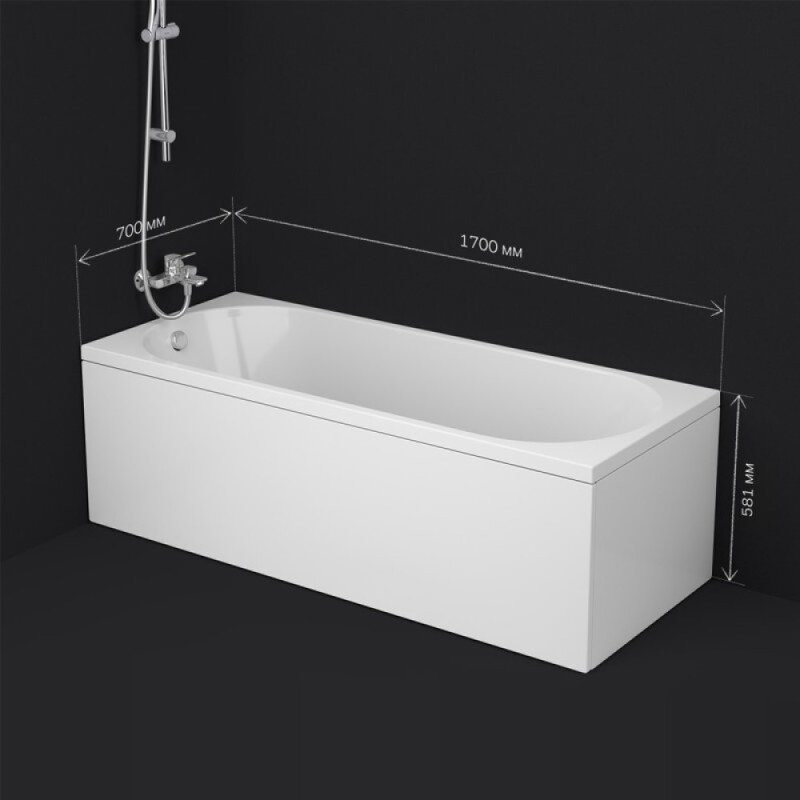Ванна акриловая Am.Pm X-Joy W94A-170-070W-A 170 х 70 см, белая