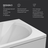 Ванна акриловая Am.Pm X-Joy W94A-180-080W-A 180 х 80 см, белая