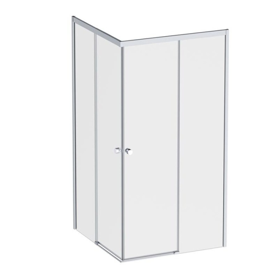 Душевой уголок Am.Pm X-Joy W94G-403-100100-MТ1К, 100 х 100 см, профиль хром матовый, стекло прозрачное
