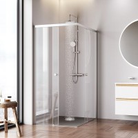 Душевой уголок Am.Pm X-Joy W94G-403-120290-MТ1К, 120 х 90 см, профиль хром матовый, стекло прозрачное