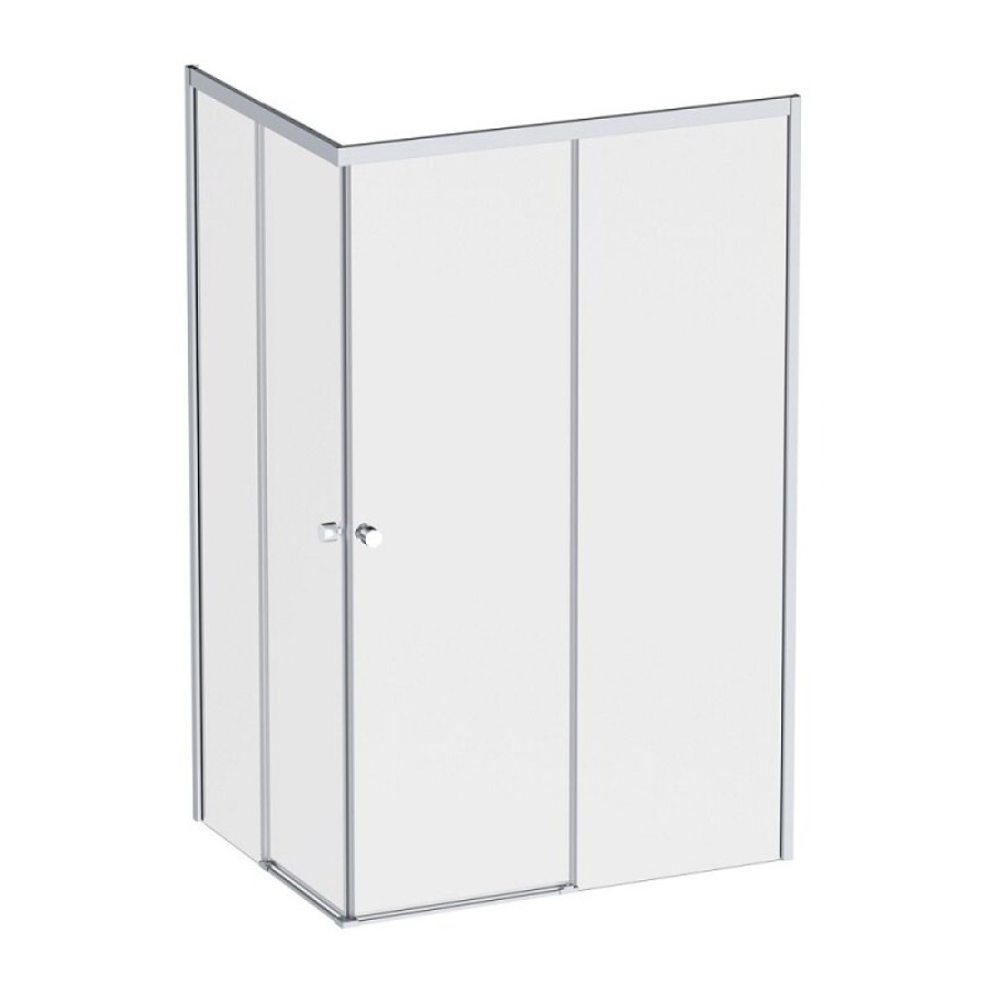 Душевой уголок Am.Pm X-Joy W94G-403-120290-MТ1К, 120 х 90 см, профиль хром матовый, стекло прозрачное