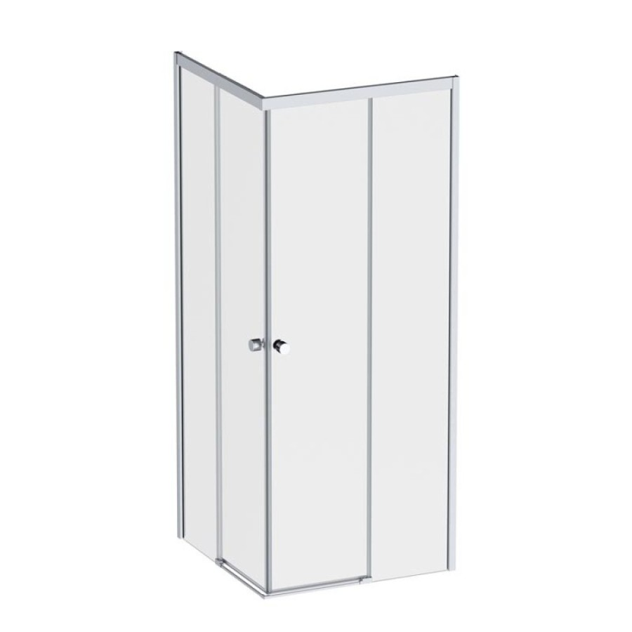 Душевой уголок Am.Pm X-Joy W94G-403-8080-MT1K, 80 х 80 см, профиль хром матовый, стекло прозрачное